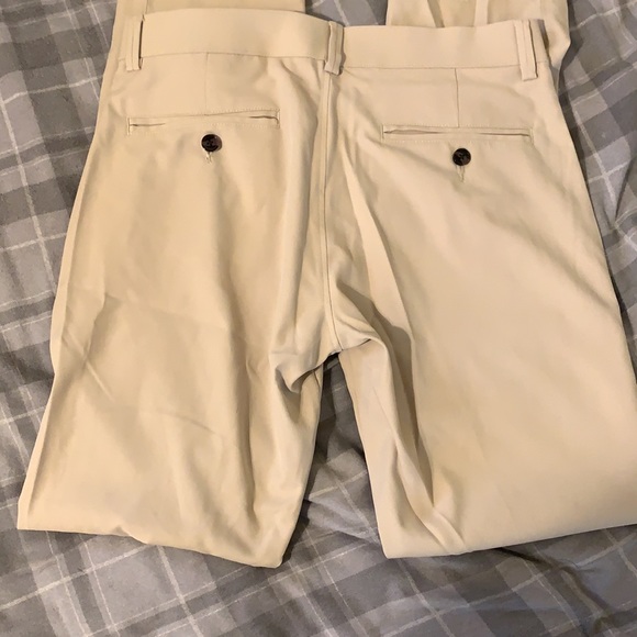 Reaction by Kenneth Cole Khaki Colored Dress Pants - Picture 2 of 3